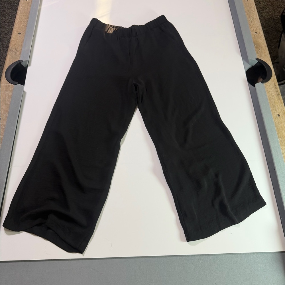 Karen Kane Classic Black Wide Leg Pants